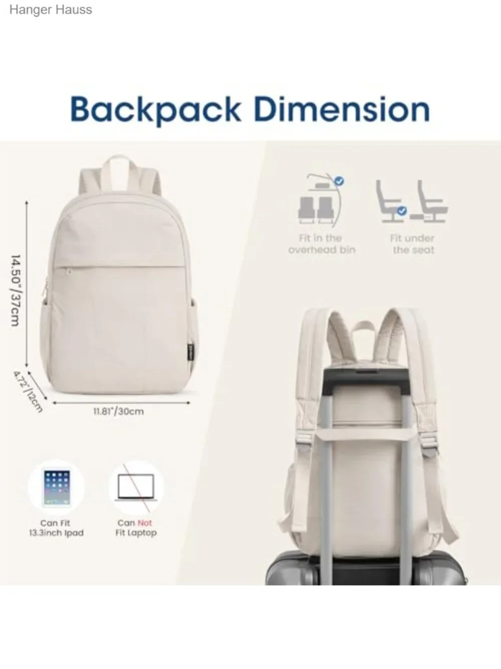 Mini Backpack for Women Water-Resistant Hiking Daypack with Adjustable Straps